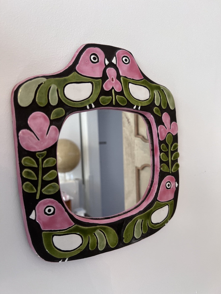 Mithé Espelt , Miroir Cage Décor Au Oiseaux