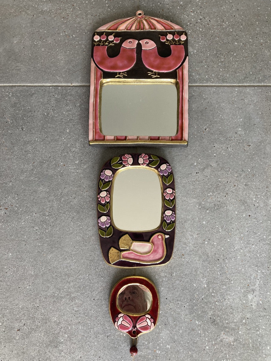 Lot de trois miroir Mithé Espelt