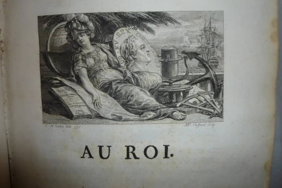 Ancien livre sur l'horlogerie marine F. Berthoud