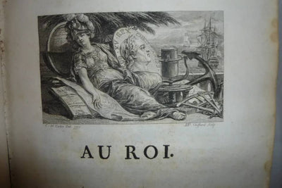 Ancien livre sur l'horlogerie marine F. Berthoud
