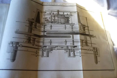 Ancien livre sur l'horlogerie marine F. Berthoud