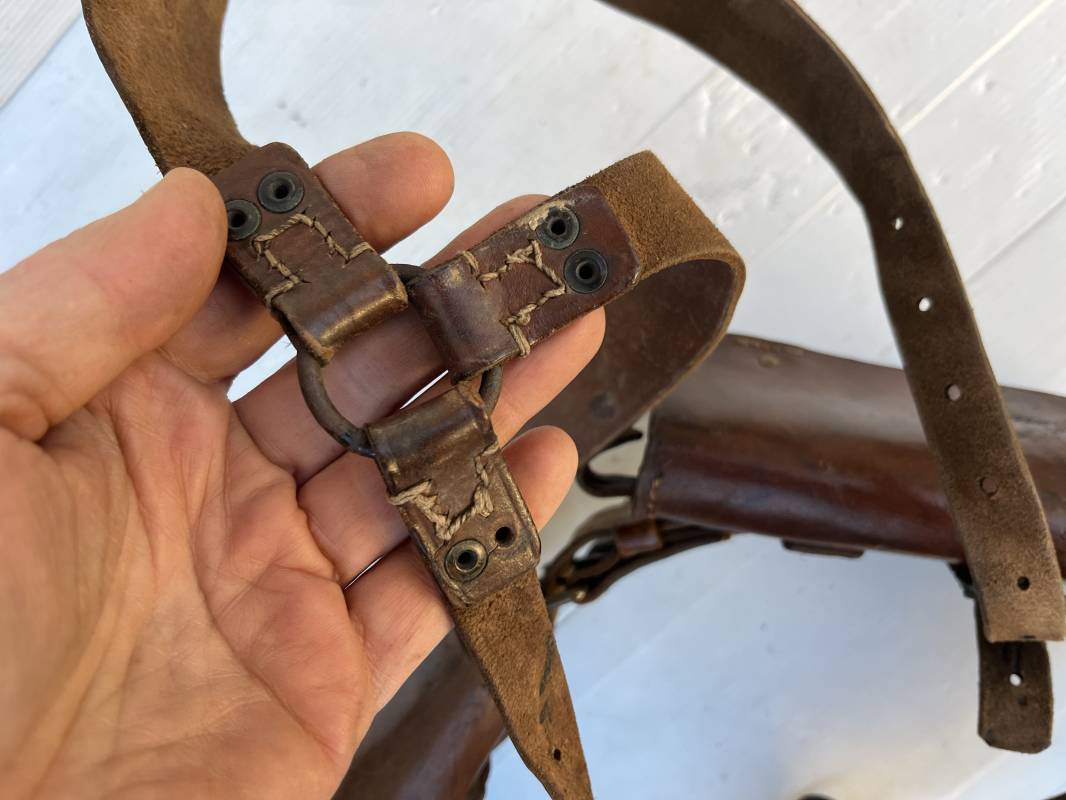 Brelage Mdle 1938 cuir marron