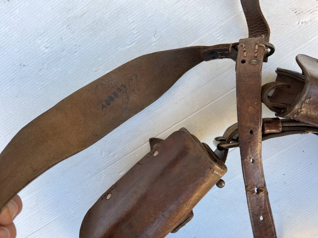 Brelage Mdle 1938 cuir marron