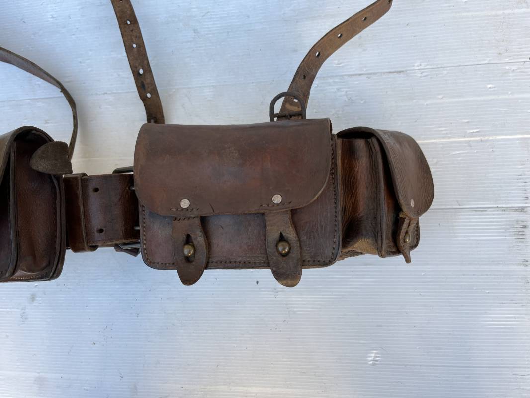 Brelage Mdle 1938 cuir marron