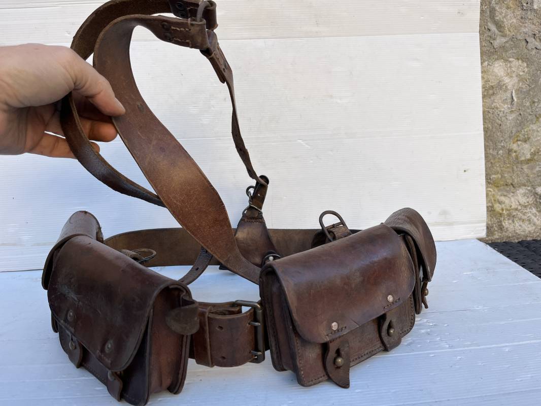 Brelage Mdle 1938 cuir marron