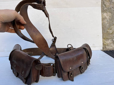 Brelage Mdle 1938 cuir marron