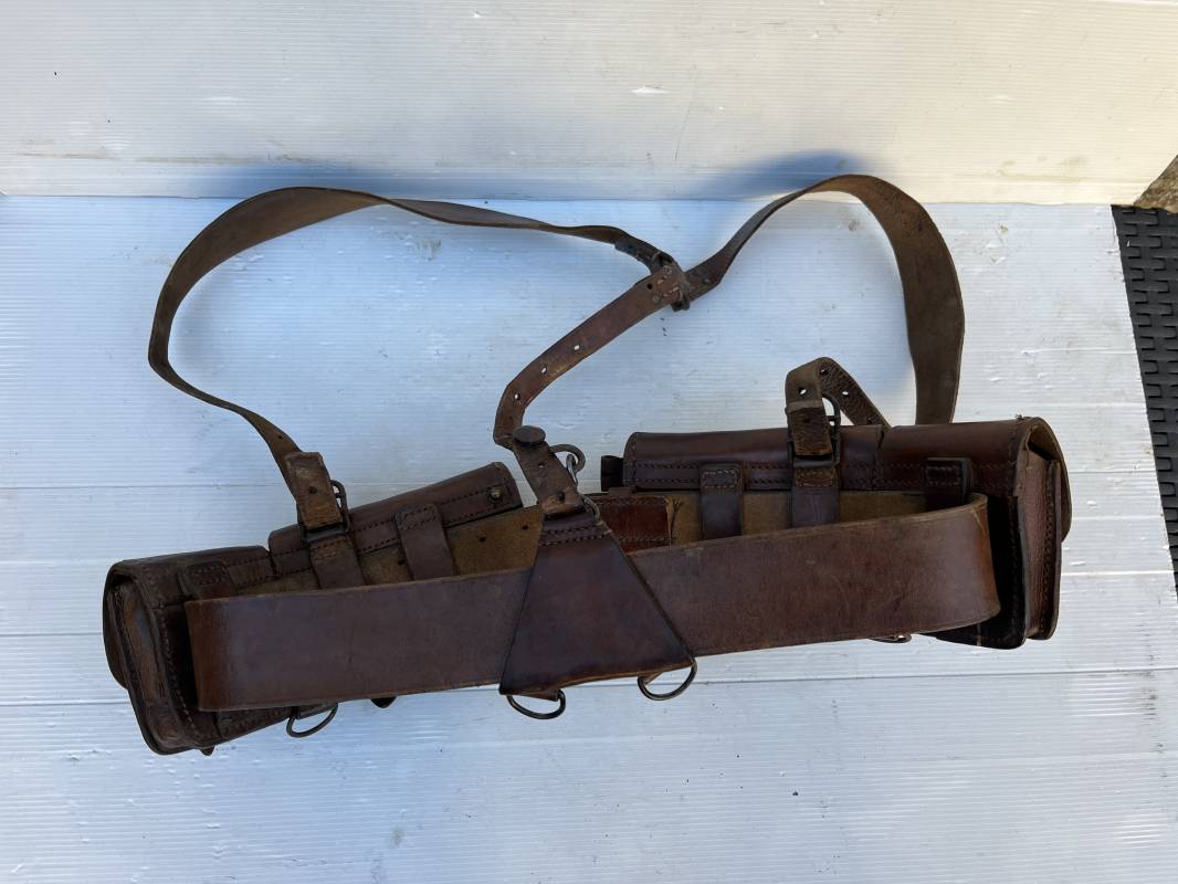 Brelage Mdle 1938 cuir marron