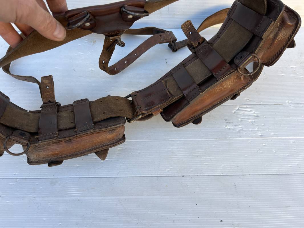 Brelage Mdle 1938 cuir marron