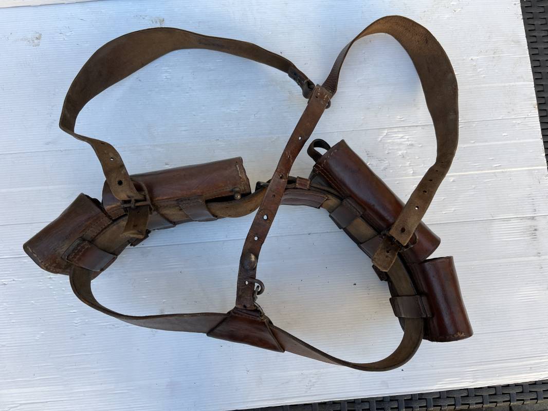 Brelage Mdle 1938 cuir marron