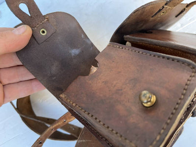 Brelage Mdle 1938 cuir marron