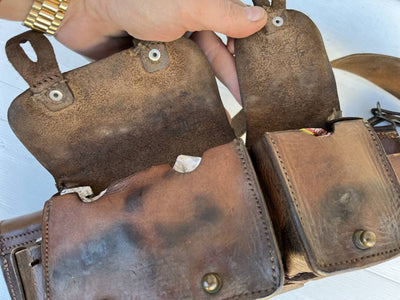 Brelage Mdle 1938 cuir marron