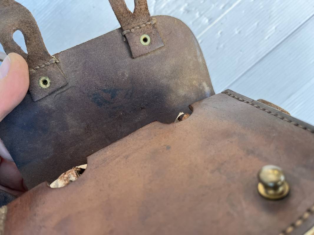 Brelage Mdle 1938 cuir marron