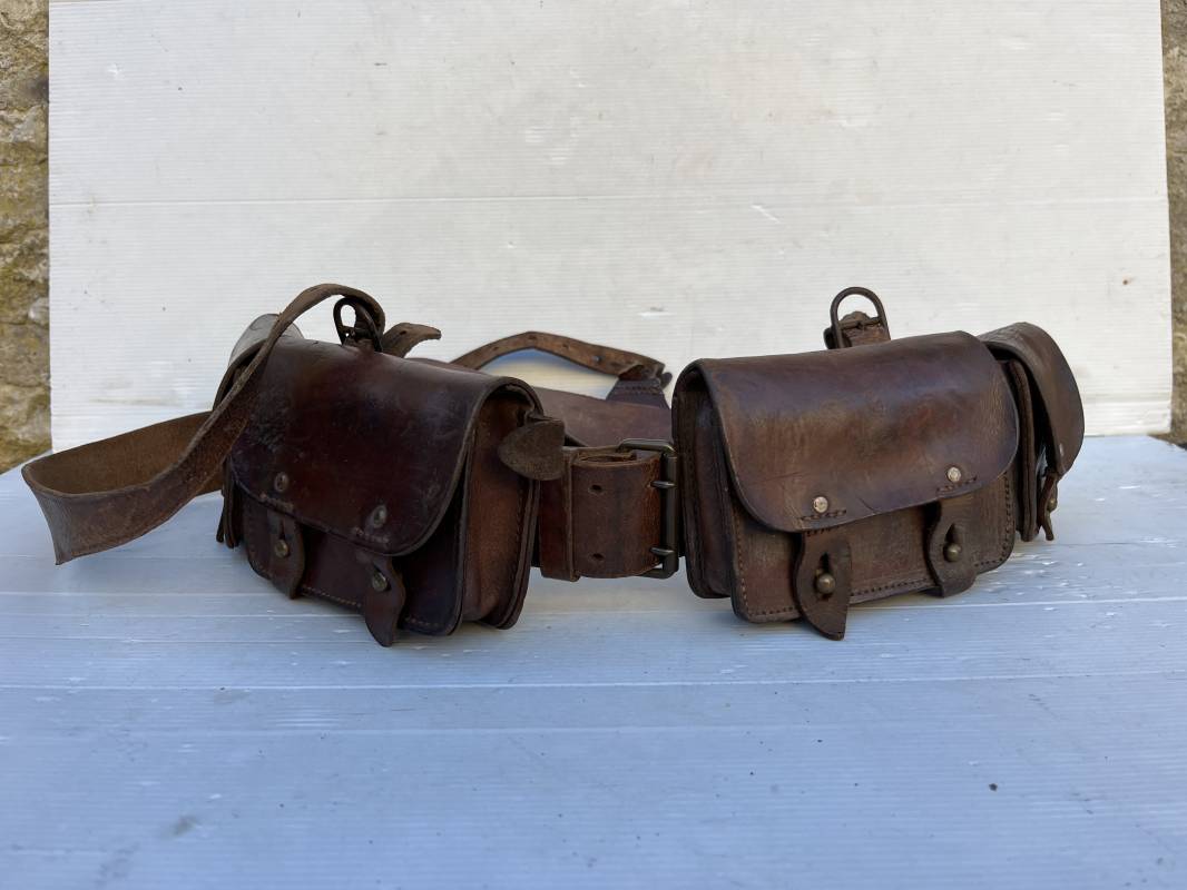Brelage Mdle 1938 cuir marron