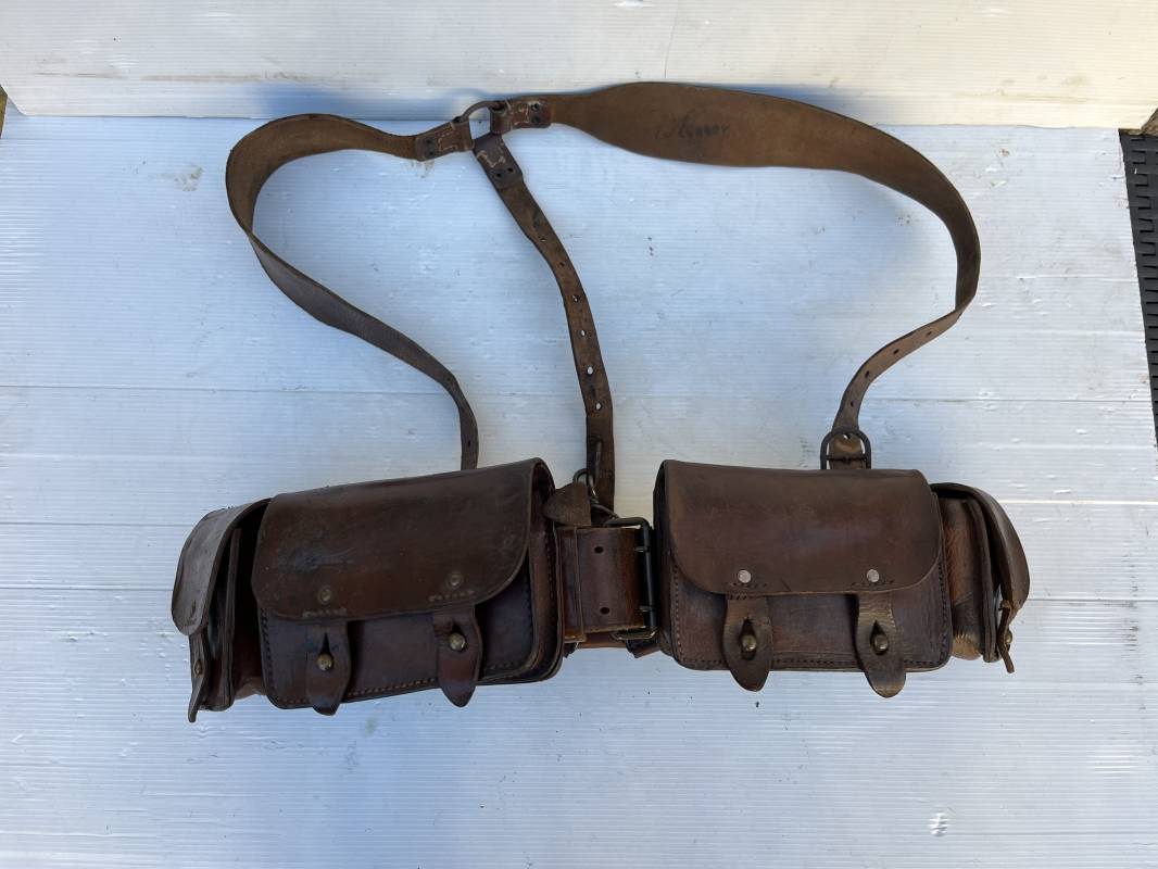 Brelage Mdle 1938 cuir marron