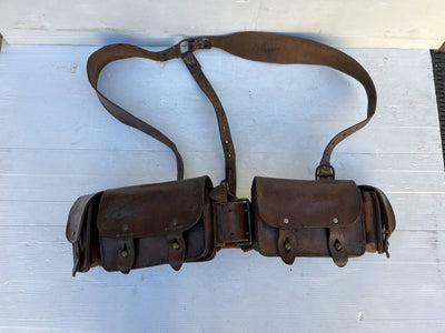 Brelage Mdle 1938 cuir marron