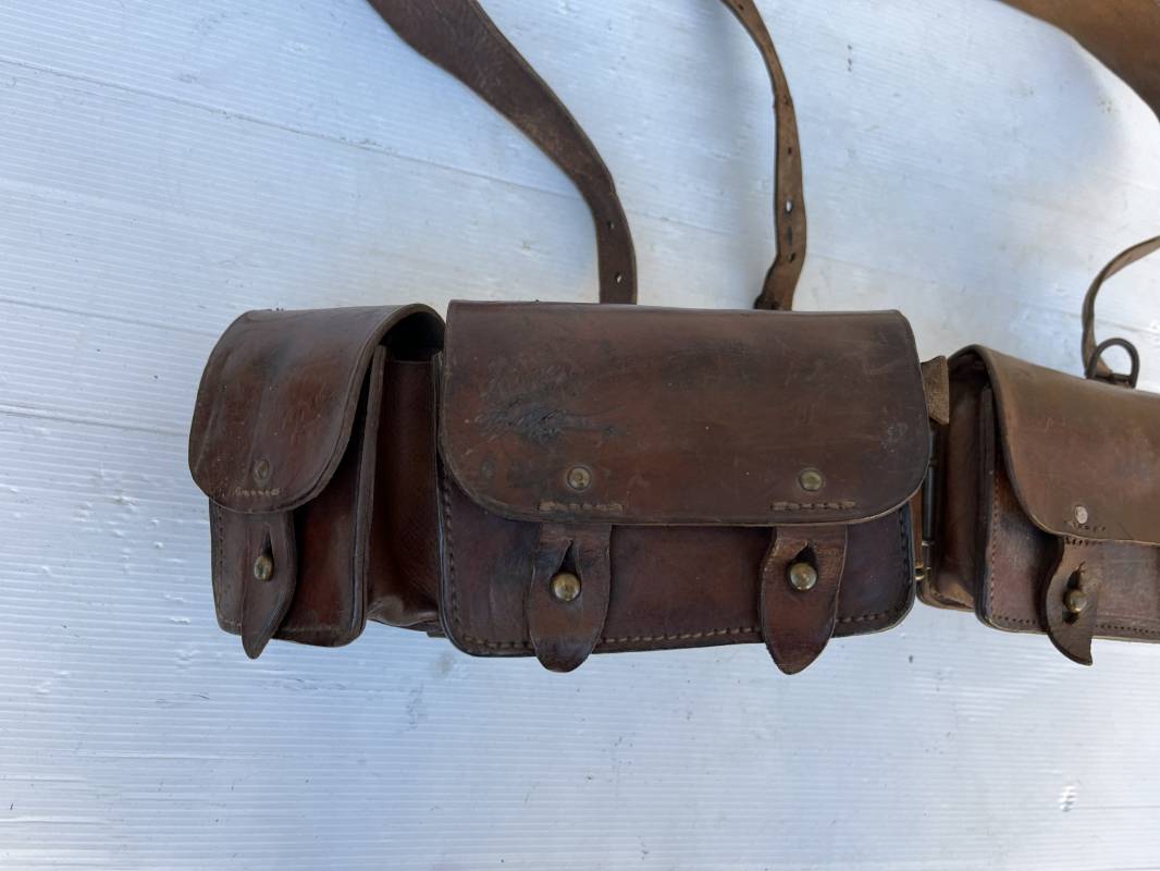 Brelage Mdle 1938 cuir marron