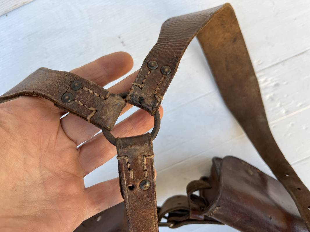 Brelage Mdle 1938 cuir marron
