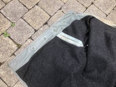 Km Veste Navigant Cuir Gris