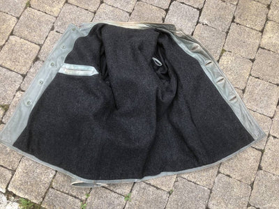 Km Veste Navigant Cuir Gris