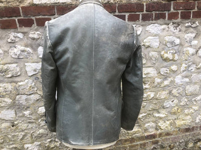 Km Veste Navigant Cuir Gris
