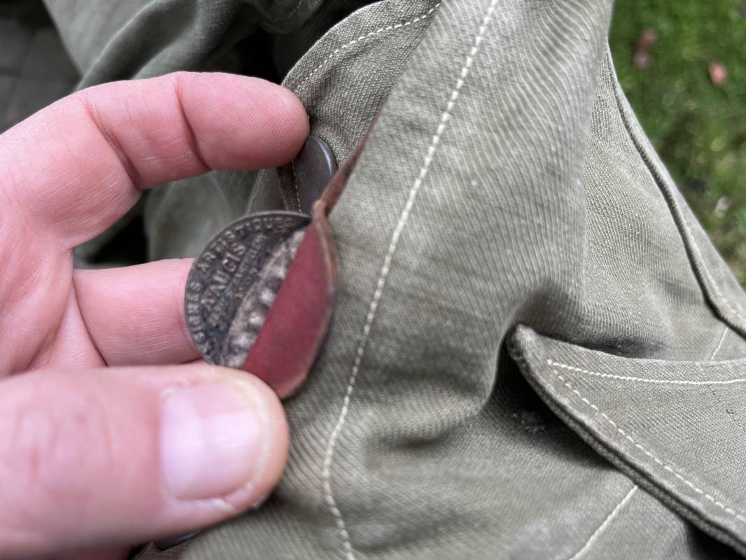 Veste Et Pantalon De Saut Kaki Parachutiste Tap Modèle Extrème Orient