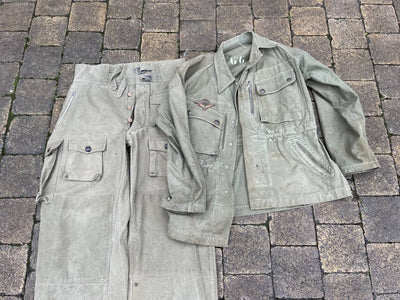 Veste Et Pantalon De Saut Kaki Parachutiste Tap Modèle Extrème Orient