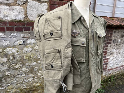 Veste Et Pantalon De Saut Kaki Parachutiste Tap Modèle Extrème Orient
