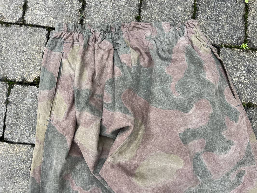 Pantalon en toile de camouflage italien ( Telo Mimetico Modele 1929 )