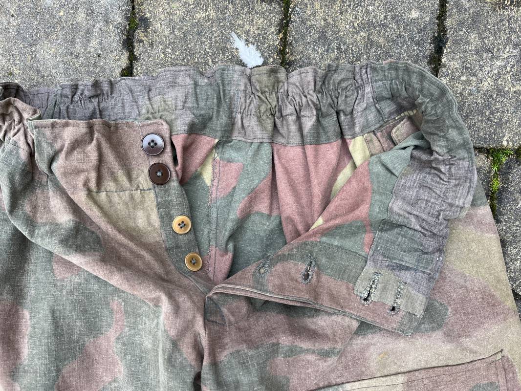 Pantalon en toile de camouflage italien ( Telo Mimetico Modele 1929 )
