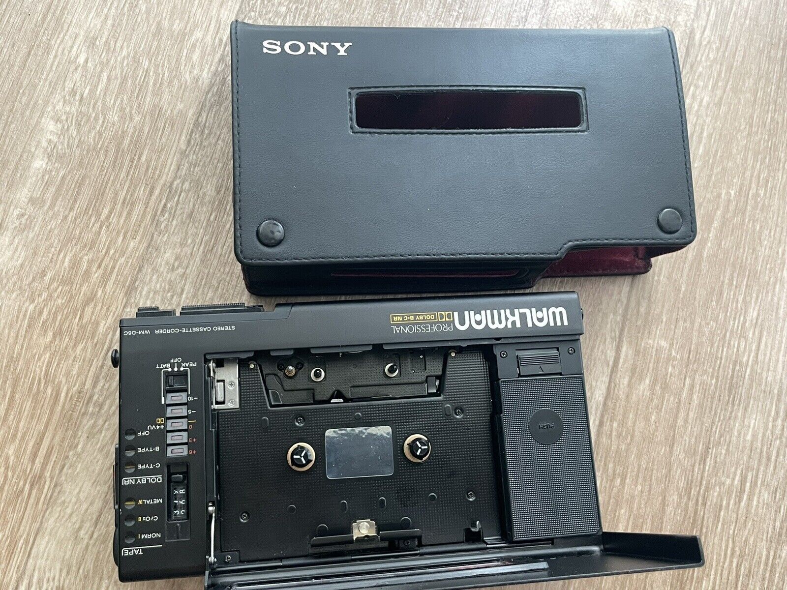 Sony Wm-D6c Stereo Cassette-Corder Walkman Professionnel Année 1983