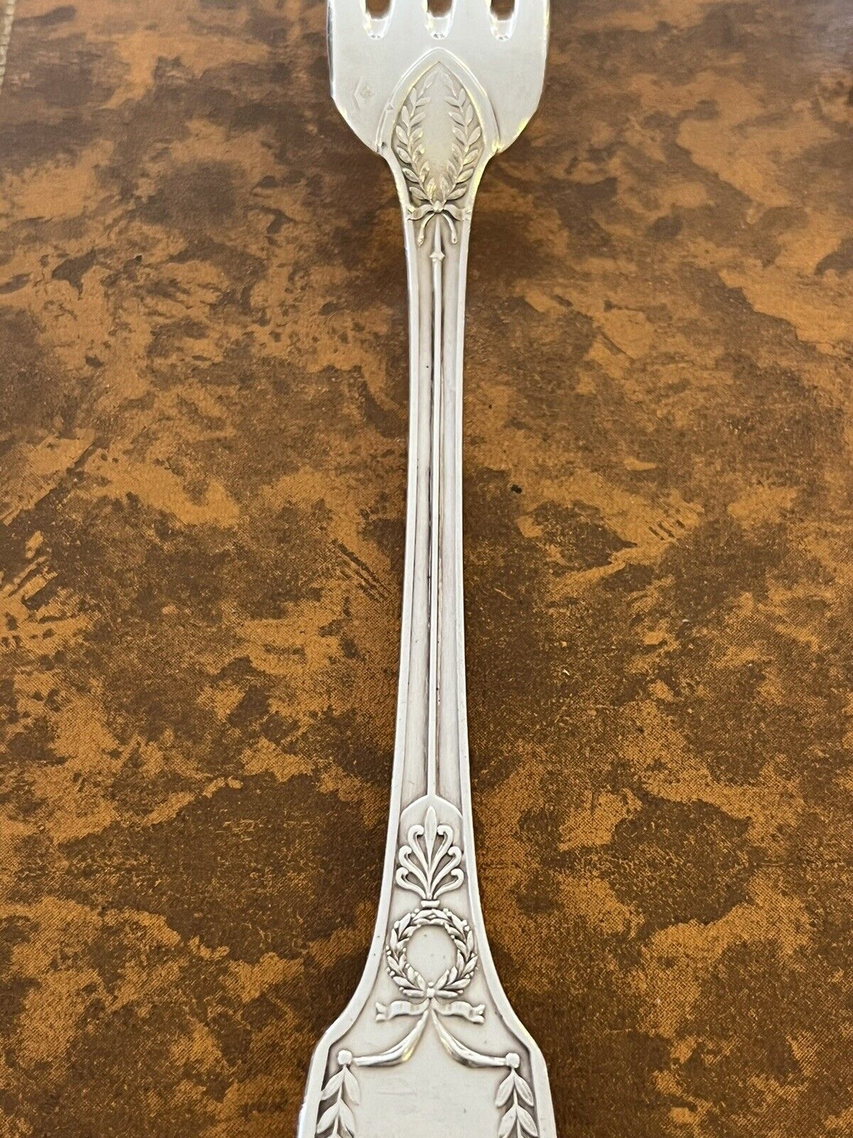Émile Puiforcat Ménagère 24 Pieces En Argent Massif Modèle Cygne Style Empire