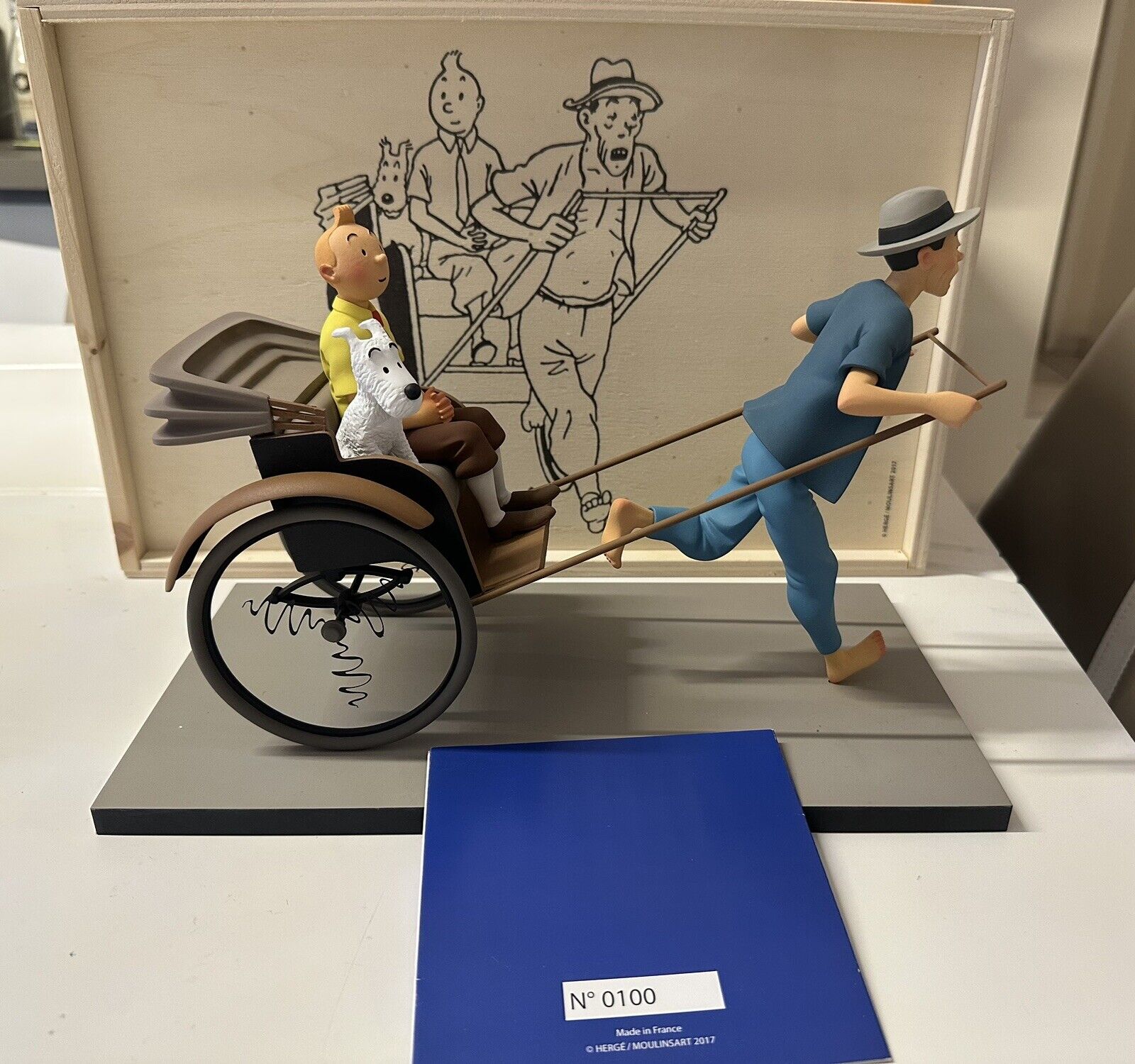 Figurine Fariboles Tintin Pouss Pouss