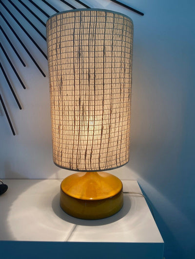 Jacques et Dani Ruelland  belle lampe en céramique émaillée signée