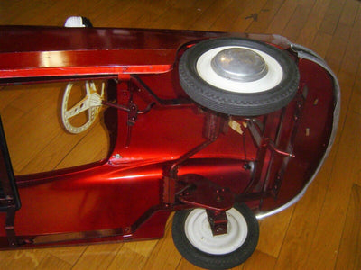 Voiture À Pédales Auto Tôle Mg Morellet Guerineau Citroe