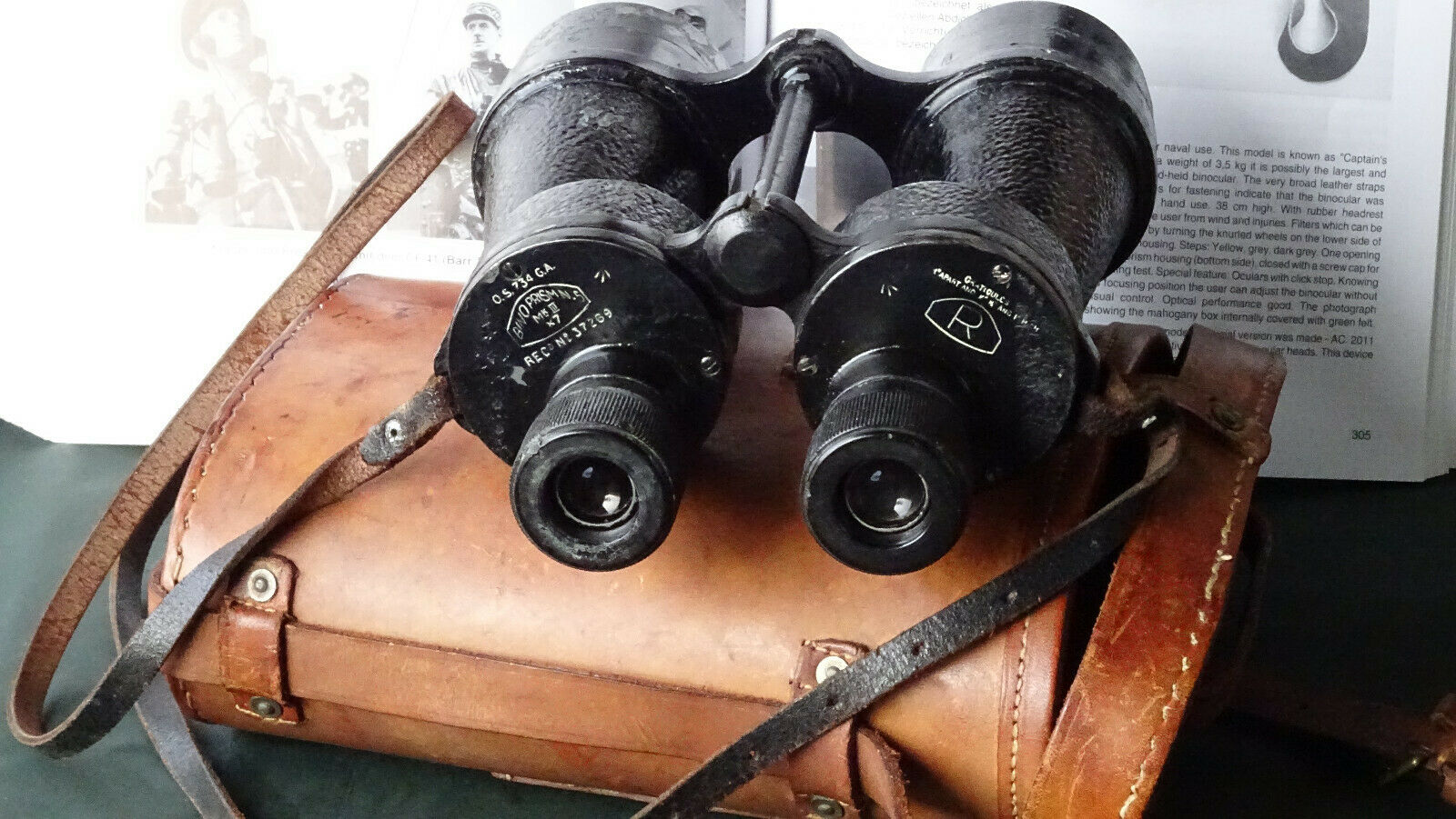 Jumelles Ross Binoprism N°5 Mk III