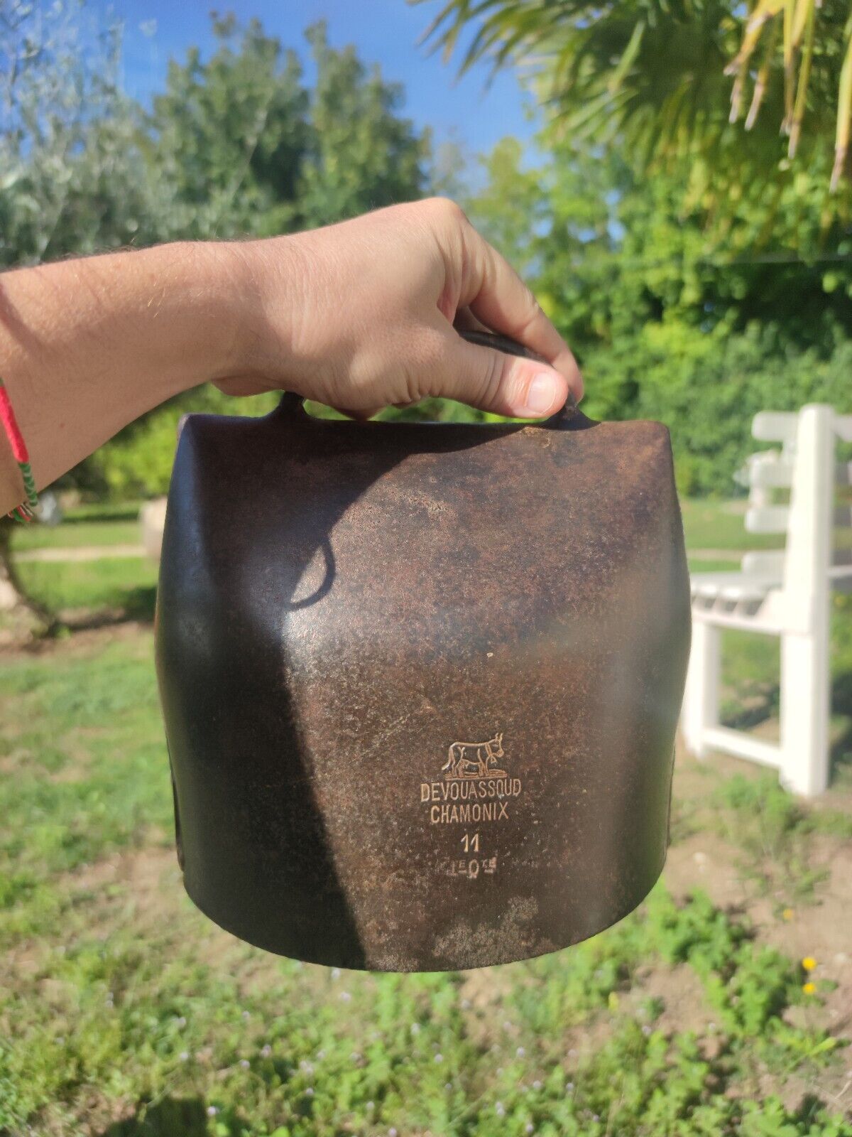 Ancienne Cloche Devouassoud Chamonix N°11