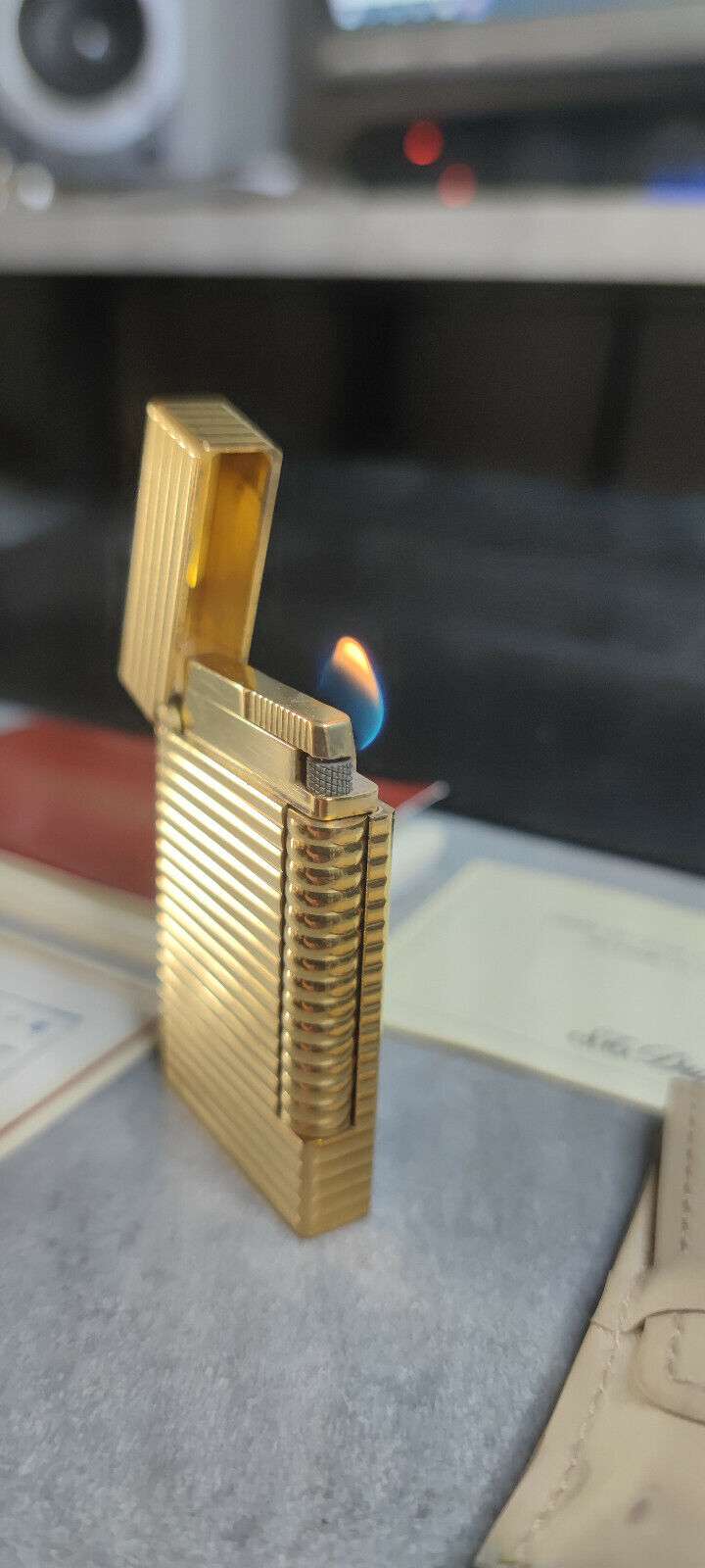 Briquet S.T. Dupont – Briquet à Gaz – Excellent État