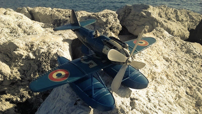 Jep Hydravion Bleu Fonce Jouets Anciens Bateau Gil