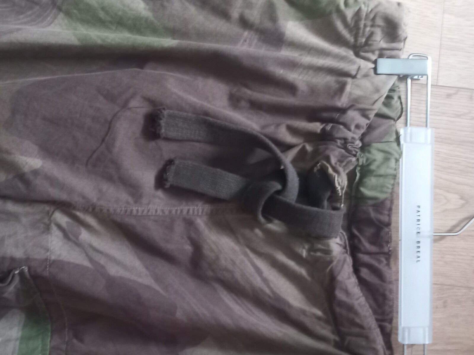Ensemble parachutiste peau de saucisson originale ww2 - Indochine