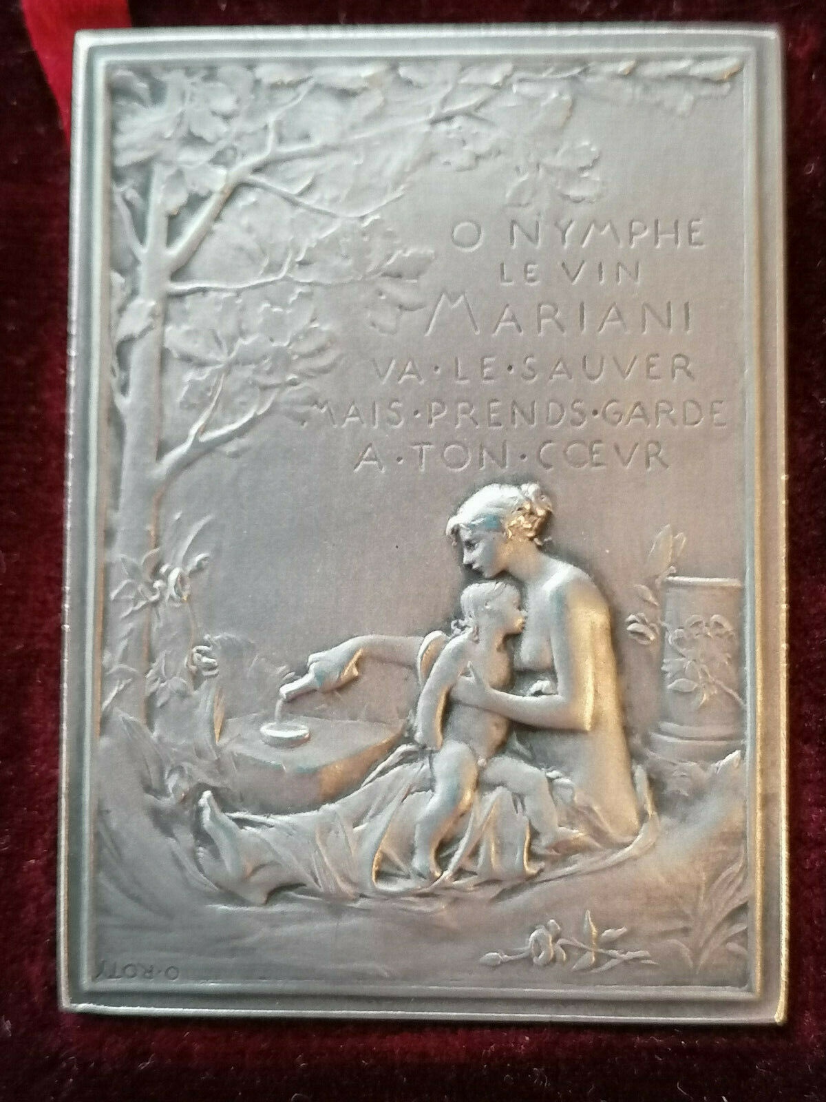 Lot Médailles Bronze & Argent Massif O. Roty V. Peter L. Patriarche Vin Mariani