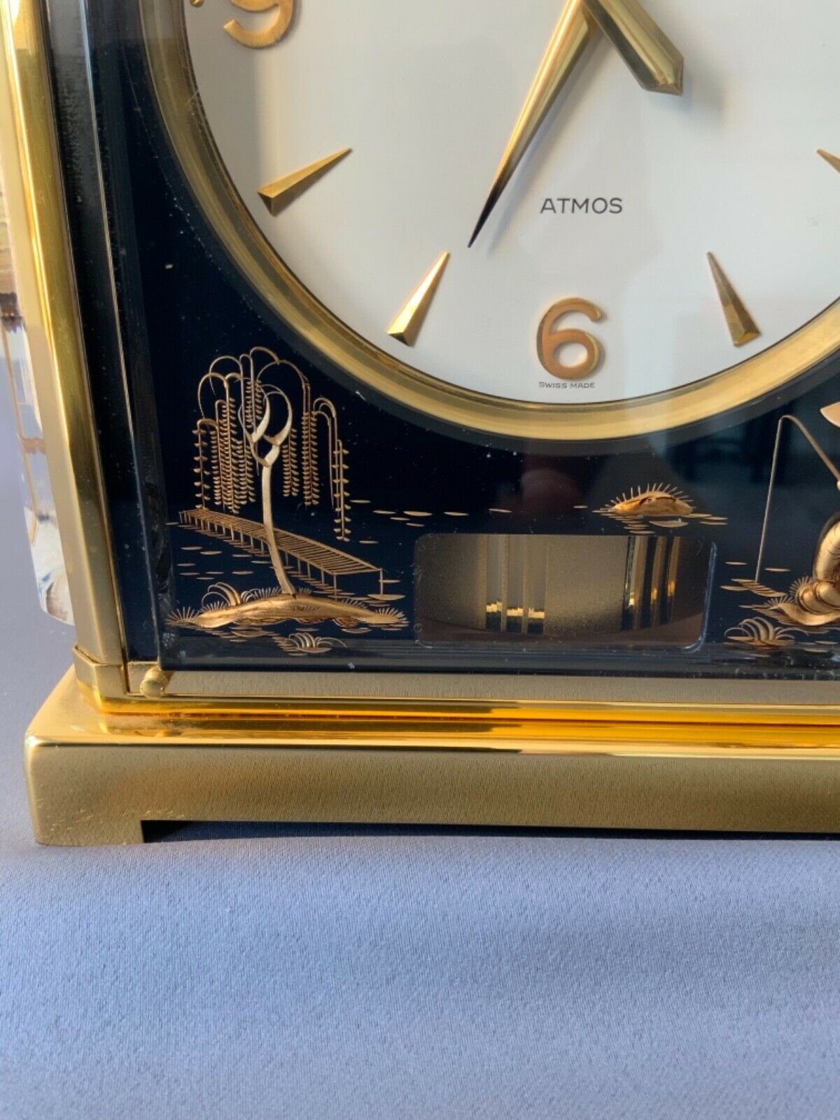 Pendule Horloge Atmos Modèle Marina Jaeger Lecoultre 1968