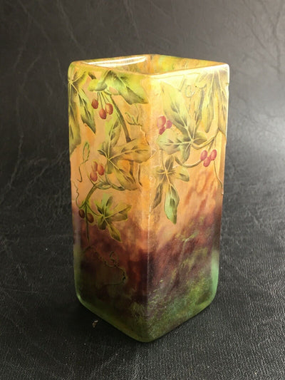 Vase Daum Nancy (Art Nouveau 1900)