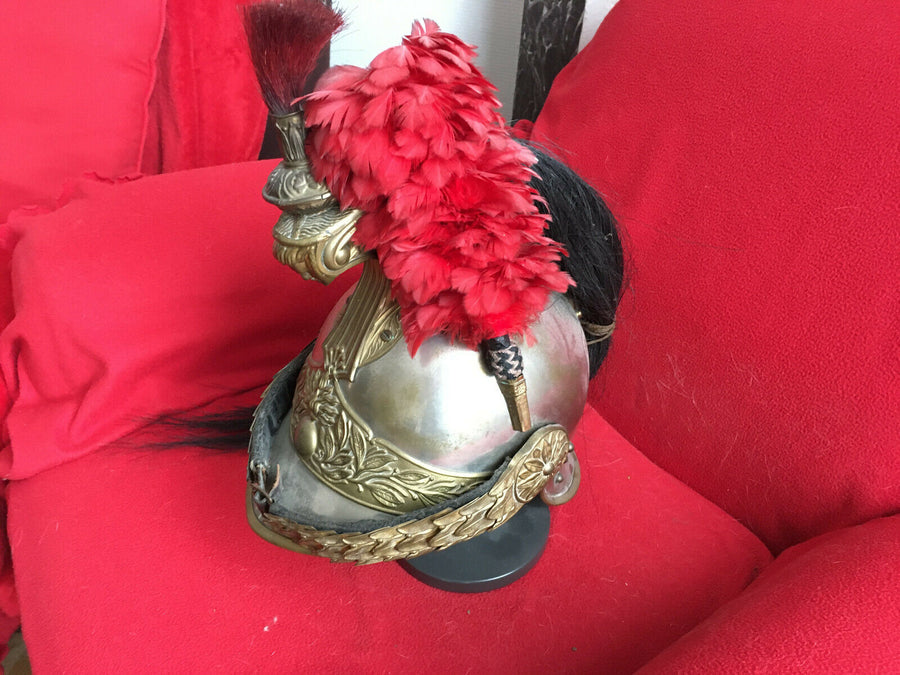 Casque + Cuirasse Officier Cuirassier Français Début Xxème