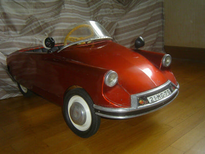 Voiture À Pédales Auto Tôle Mg Morellet Guerineau Citroe