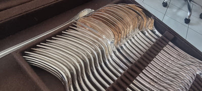 Ménagère CHRISTOFLE Modèle MARLY métal argenté 37 couverts
