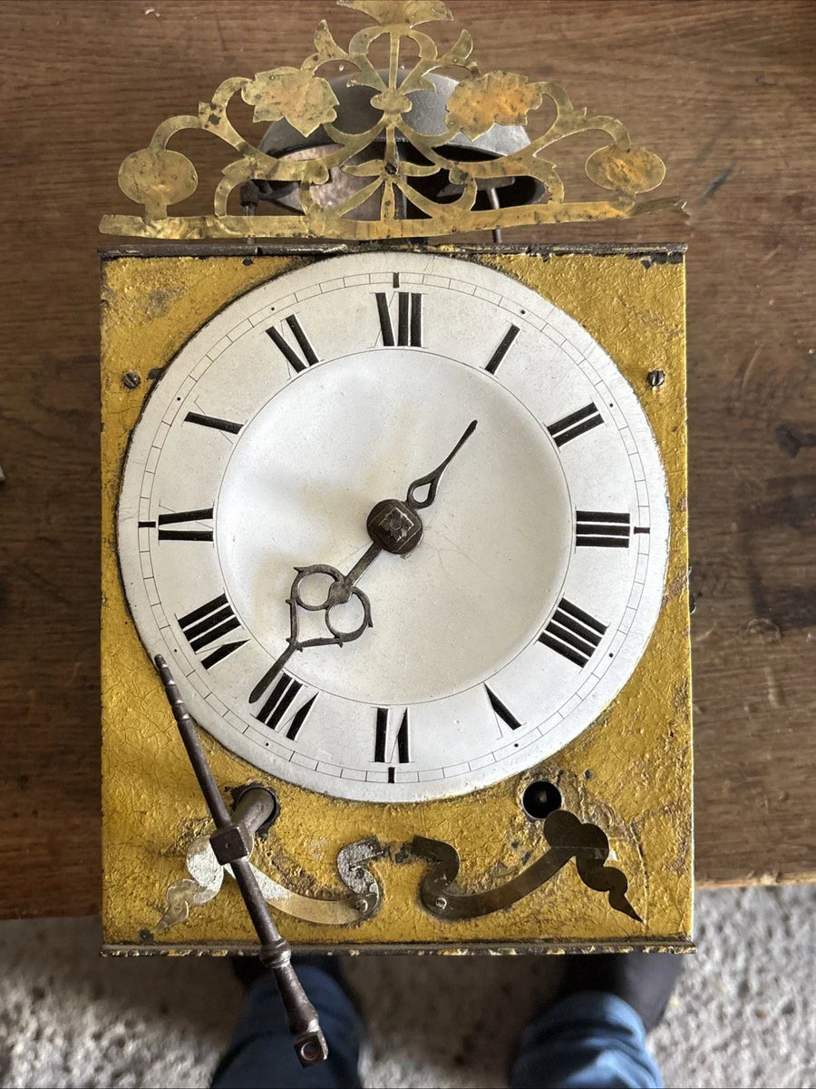 Mouvement horloge comtoise ancienne