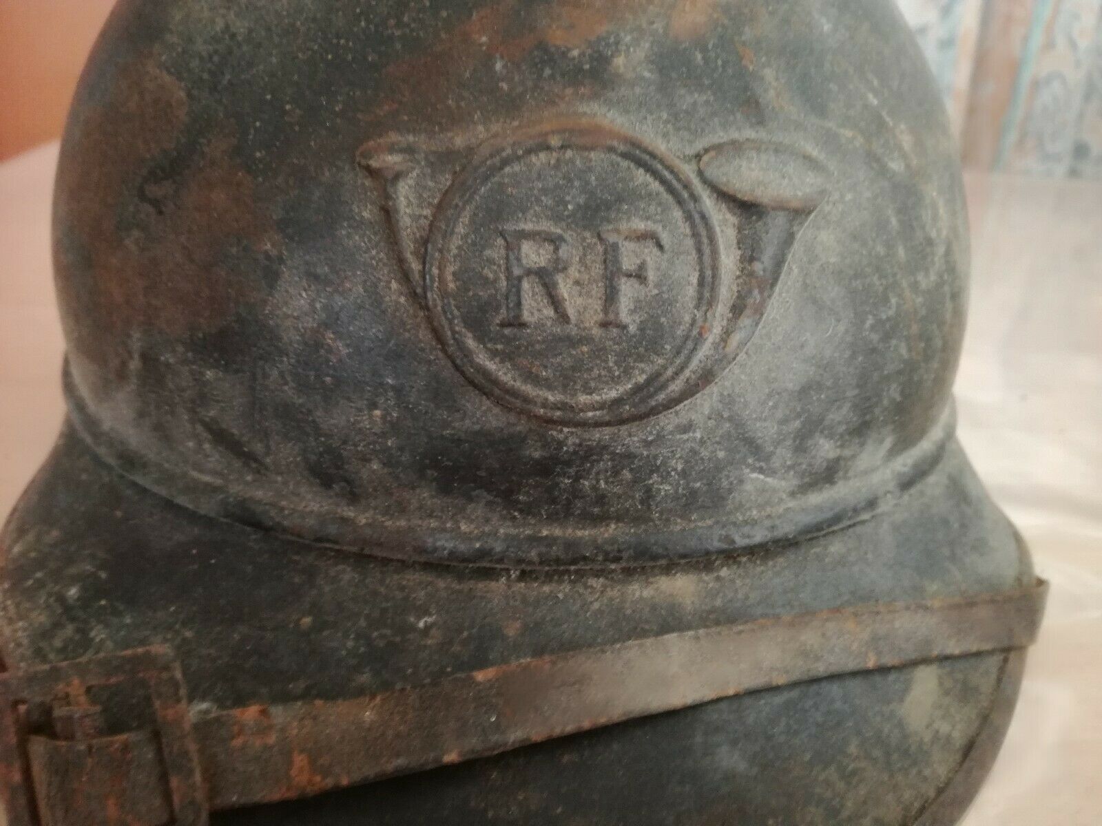 Casque Adrien chasseur 14/18 ww1