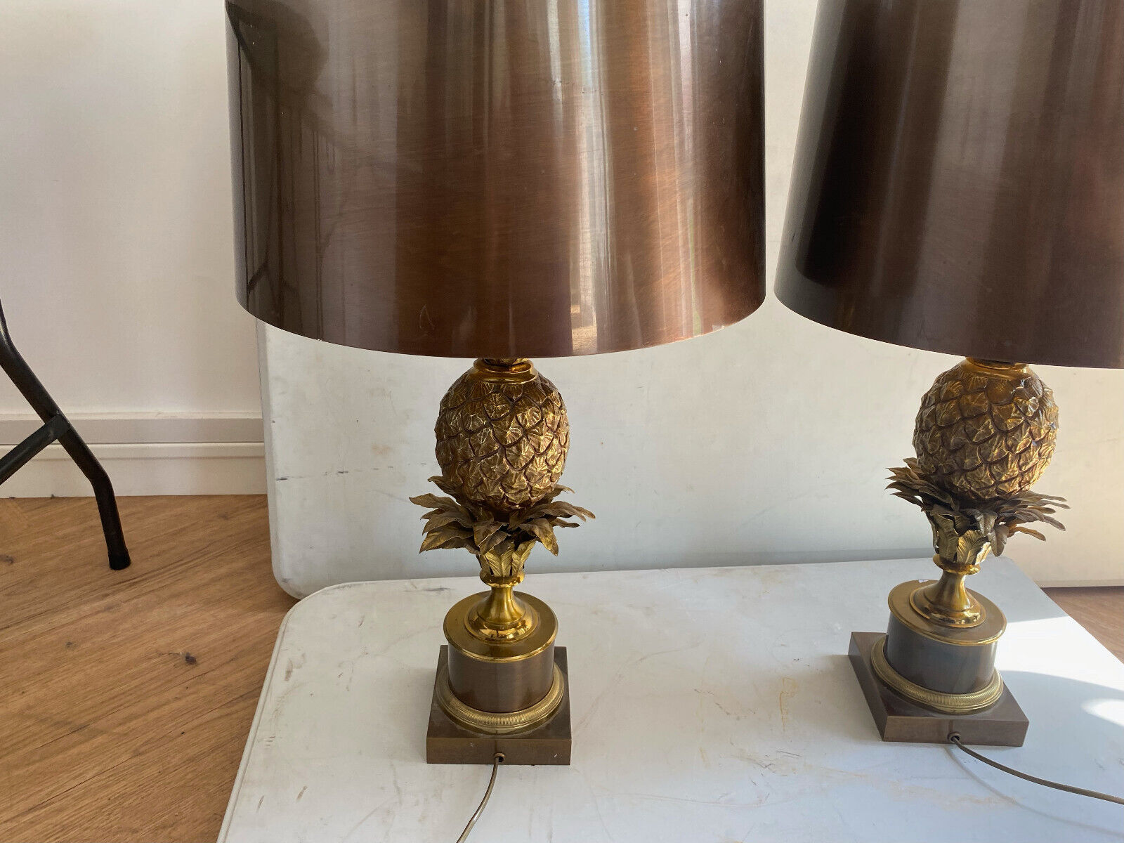 Paire De Lampes Maison Charles
