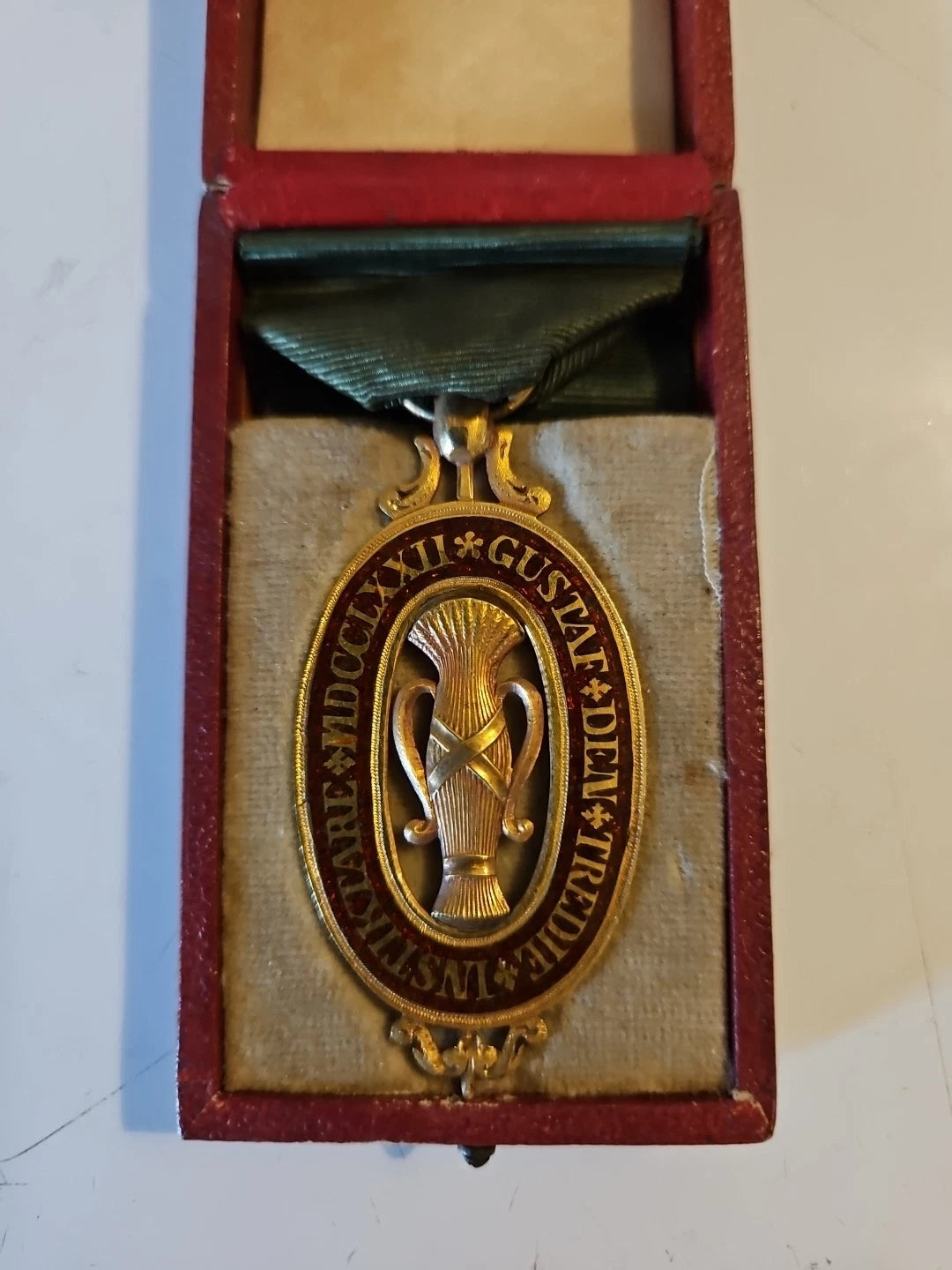 Medaille Ordre De Vasa. Suède. Or