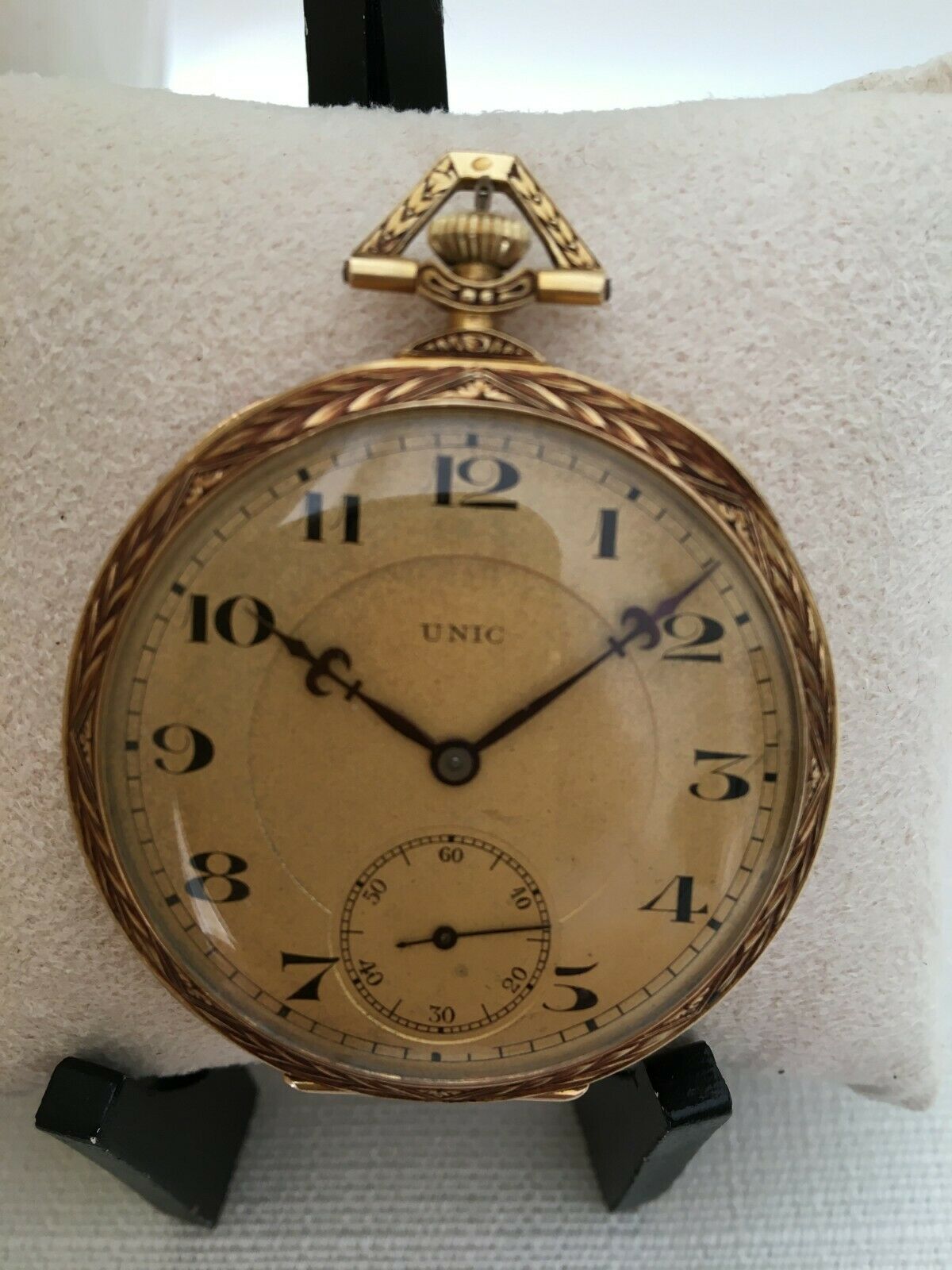 Montre gousset UNIC Spiral BREGUET OR 18 K